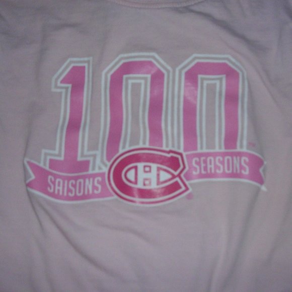Montreal Canadians 100th Anniversary T-Shirt - Picture 3 of 3